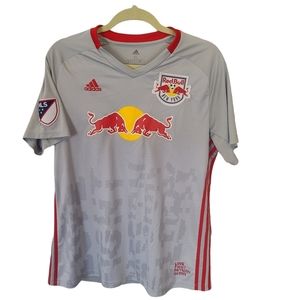 Adidas New York Red Bulls 2019 Home Model Soccer Football Jersey  XL